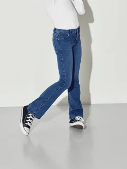 ONLY KIDS Flare Leg Jeans With Adjustable Waist
