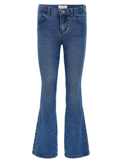 ONLY KIDS Flare Leg Jeans With Adjustable Waist