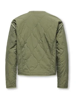 ONLY KIDS Green Quilted Jacket
