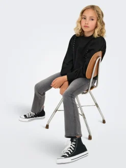 ONLY KIDS Grey Flared Leg Jeans