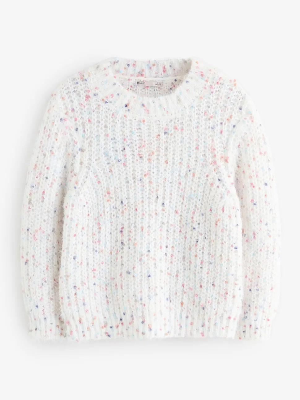 ONLY KIDS Grey High Neck Spotted Jumper