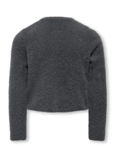 ONLY KIDS Grey Pearl Button Down Cardigan