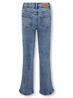 ONLY KIDS Light Blue Straight Leg Adjustable Waist Jeans