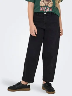 ONLY KIDS Loose Baggy Black Jeans