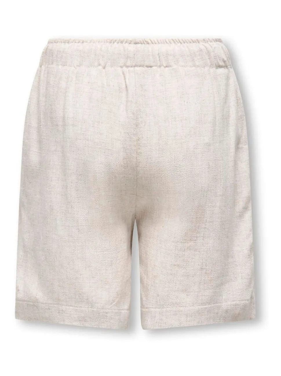 ONLY KIDS Natural Linen Blend Shorts