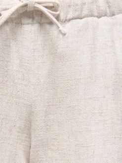 ONLY KIDS Natural Linen Blend Shorts