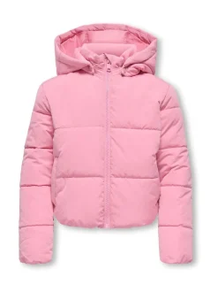 ONLY KIDS Pink Short Puffer Jacket