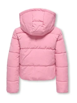 ONLY KIDS Pink Short Puffer Jacket