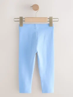 Pale Blue Plain Leggings (3mths-7yrs)