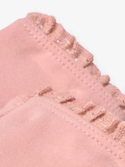Pale Pink Lace Trim Leggings (3mths-7yrs)