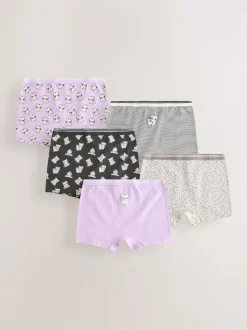 Panda Short Briefs 5 Pack (2-16yrs)
