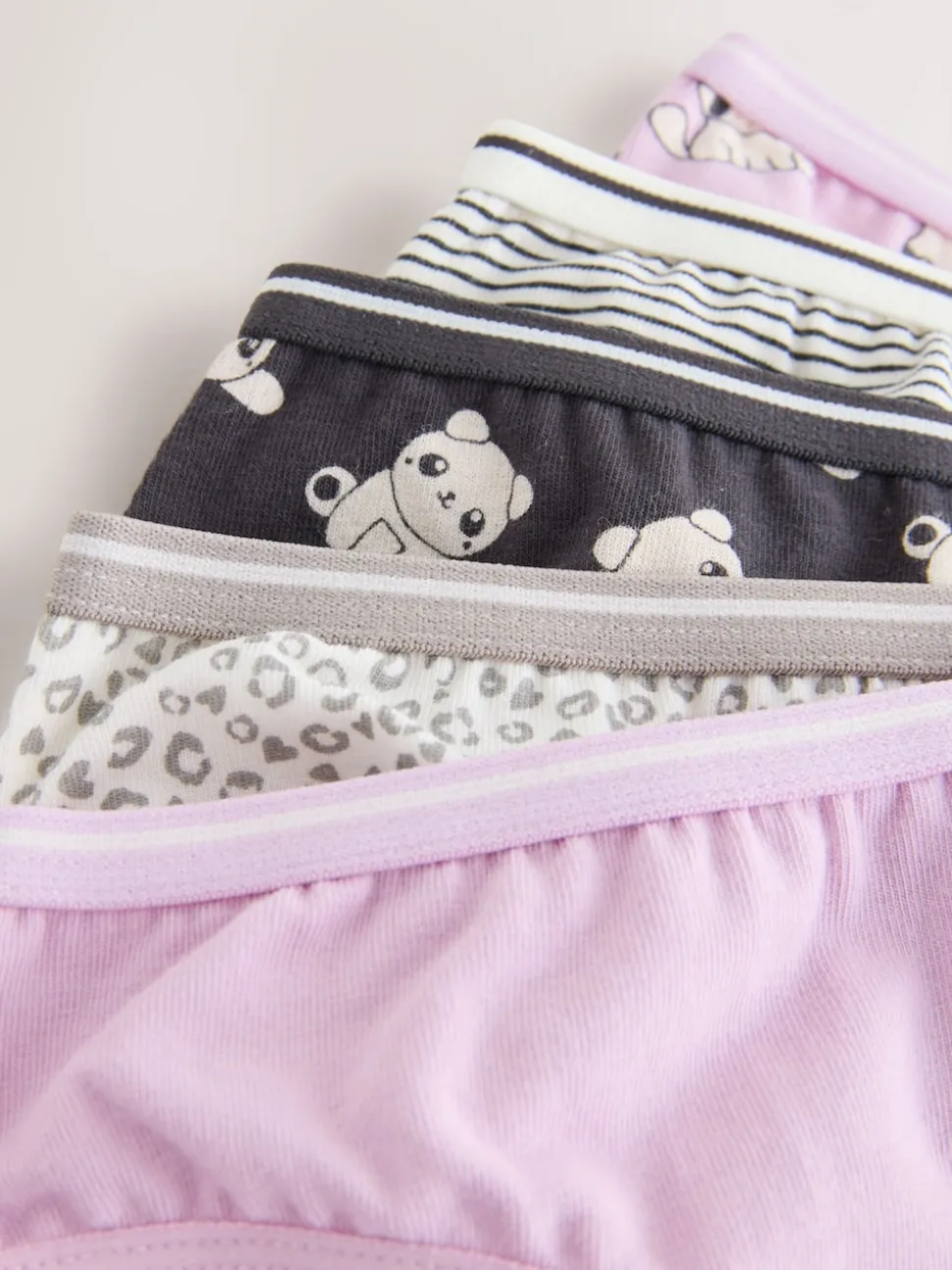 Panda Bikini Briefs 5 Pack (1.5-16yrs)