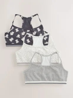 Panda Crop Tops 3 Pack (5-16yrs)
