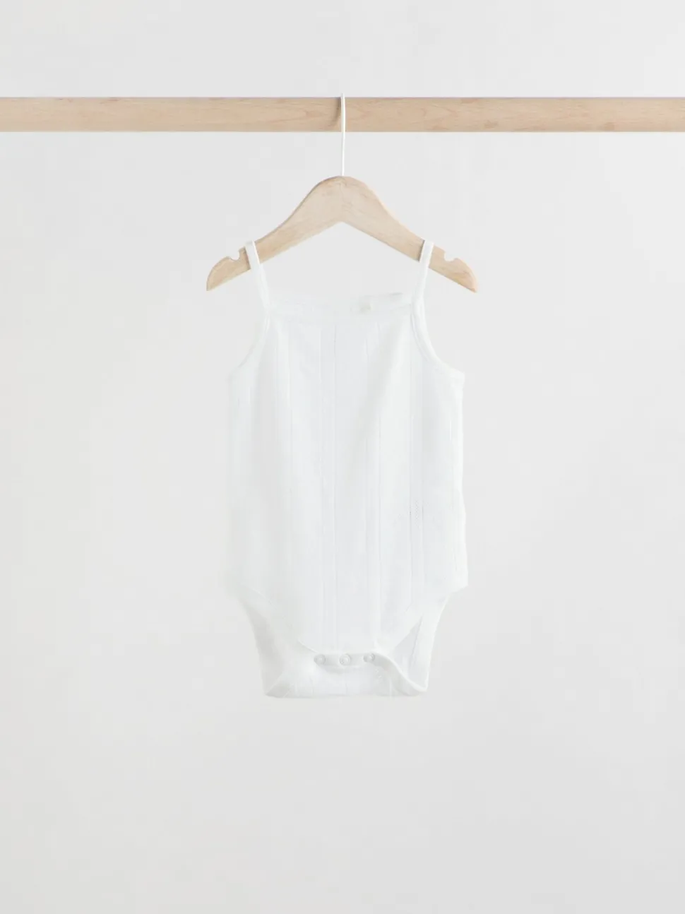 Pastel 5 Pack Vest Pointelle Baby Bodysuits