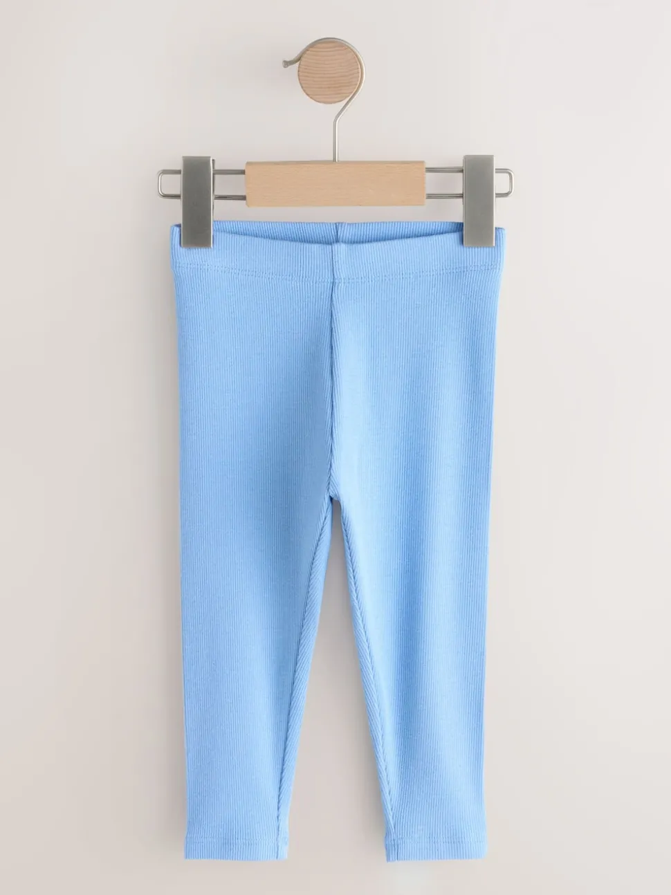 Pastel Rainbow Ribbed Leggings 5 Pack (3mths-7yrs)