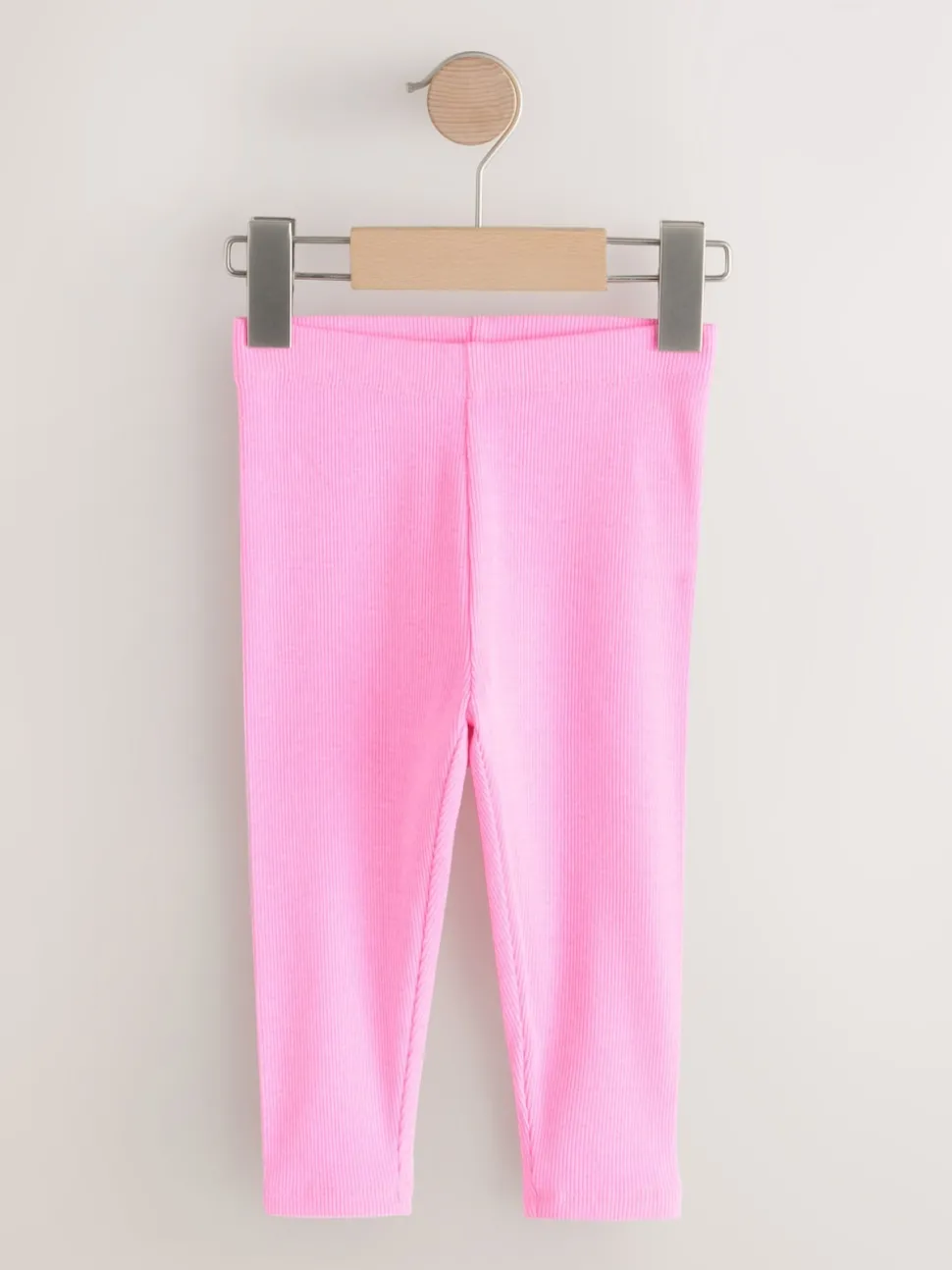 Pastel Rainbow Ribbed Leggings 5 Pack (3mths-7yrs)