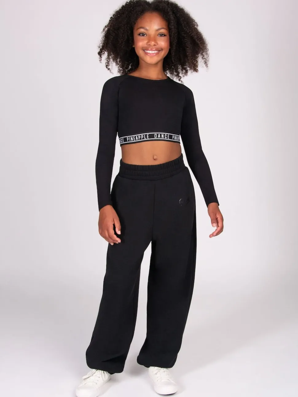 Pineapple Black Balloon Joggers