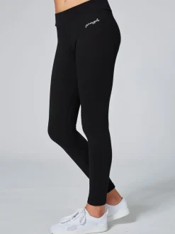 Pineapple Black Band Girls Leggings