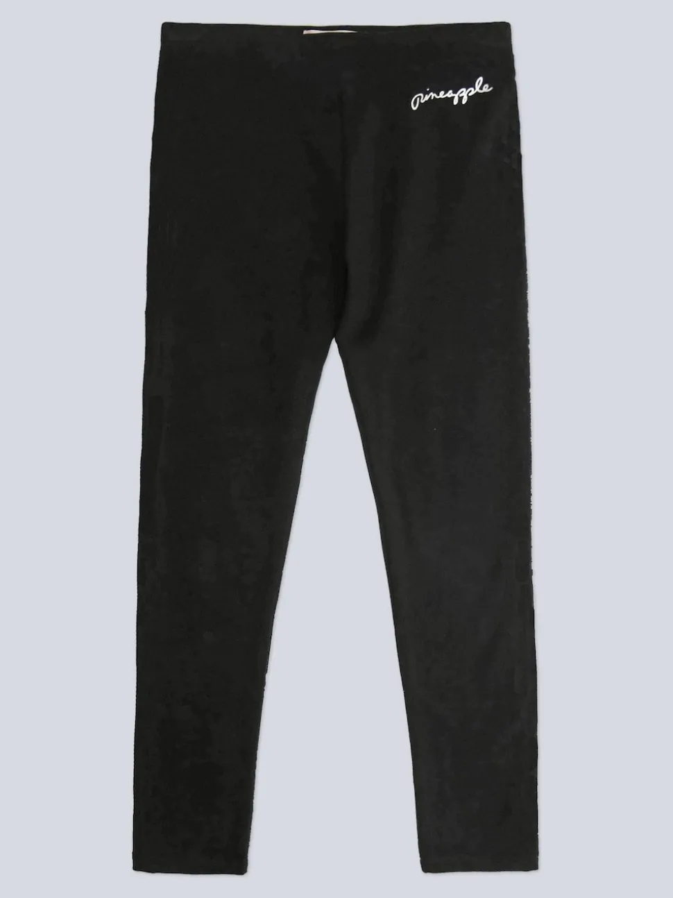 Pineapple Black Band Girls Leggings