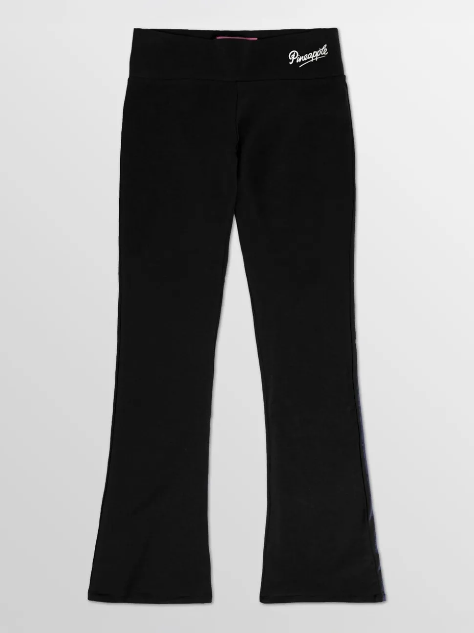 Pineapple Black Bootcut Jersey Trousers