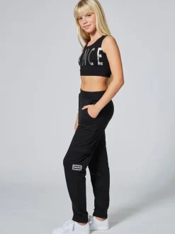 Pineapple Black Cargo Joggers