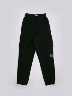 Pineapple Black Cargo Joggers