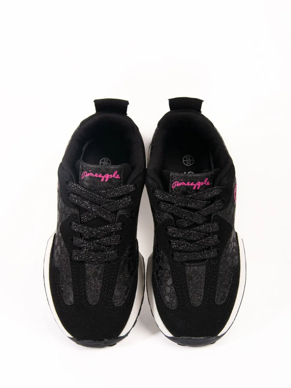 Pineapple Black Chunky Trainers