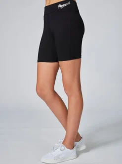Pineapple Black Cycling Shorts