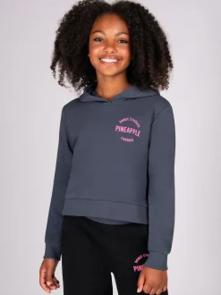 Pineapple Grey Girls Hoodie