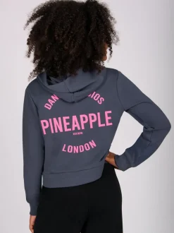 Pineapple Grey Girls Hoodie