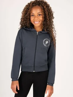 Pineapple Grey Logo Zip Hoodie
