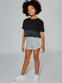 Pineapple Grey Sporty Shorts