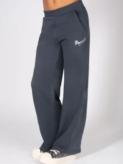 Pineapple Grey Wide Leg Joggers
