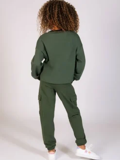 Pineapple Light Green Cargo Joggers