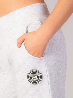 Pineapple Light Grey Wide Leg Girls Cargo Joggers