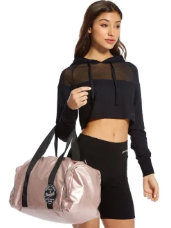 Pineapple Rose Gold Pink Mini Holdall Dance Kit Bag
