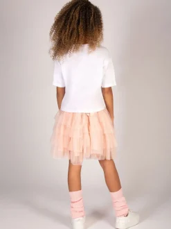 Pineapple White Ballet Pointe Shoe T-Shirt