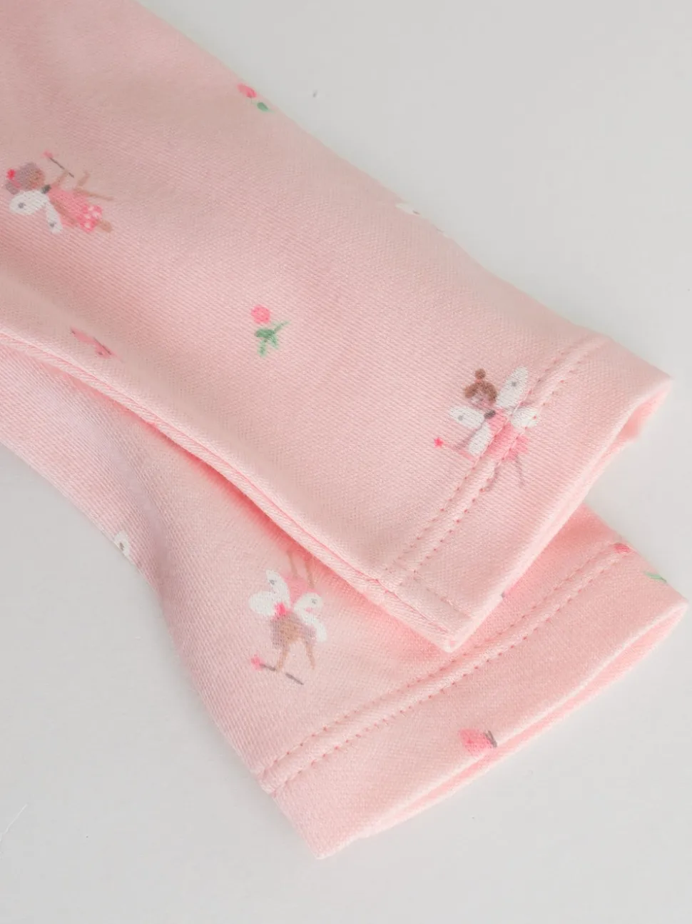 Pink 5 Pack Long Sleeve Baby Bodysuit