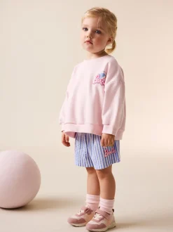 Pink Barbie Shorts Set (3mths-7yrs)