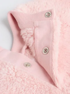 Pink Bunny Baby Fleece Tops and Leggings Set 2 Piece (0mths-2yrs)