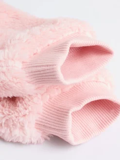 Pink Bunny Baby Fleece Tops and Leggings Set 2 Piece (0mths-2yrs)