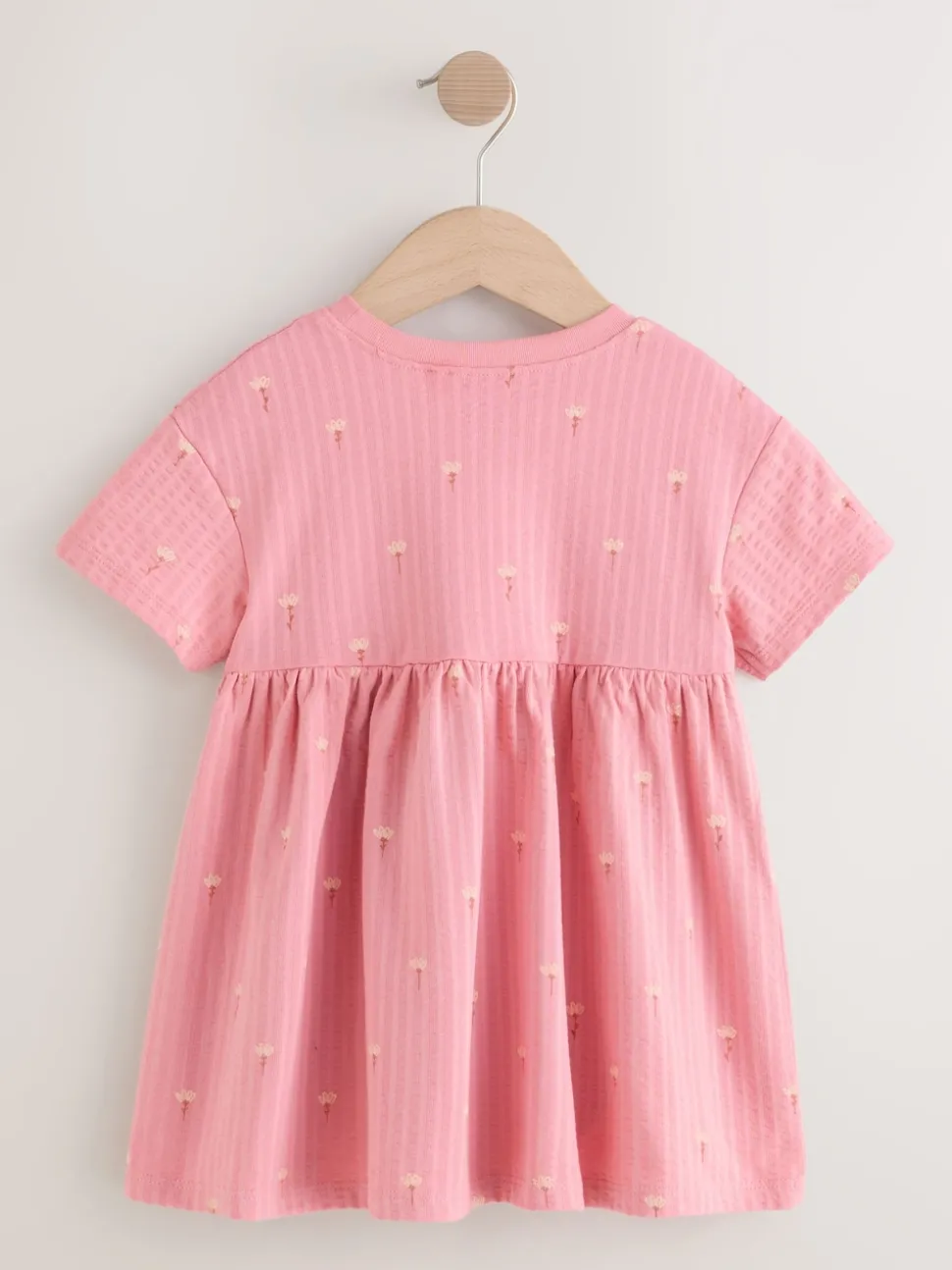 Pink Bunny Jersey Summer Dress (3mths-7yrs)