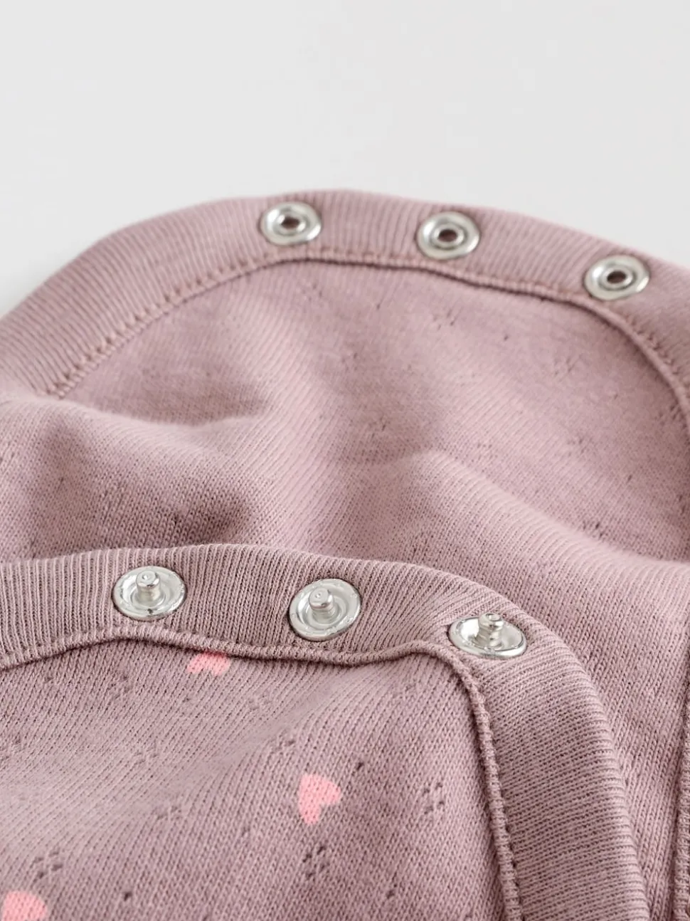 Pink/ Cream/ Brown Ditsy Baby Long Sleeve Frill Bodysuits 4 Pack (0mths-2yrs)
