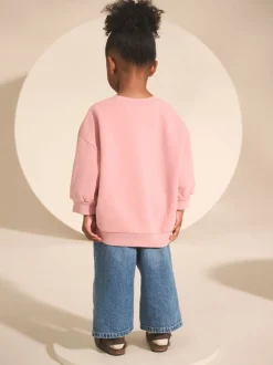 Pink Fairy Characters Crew Neck Sweatshirt (3mths-7yrs)