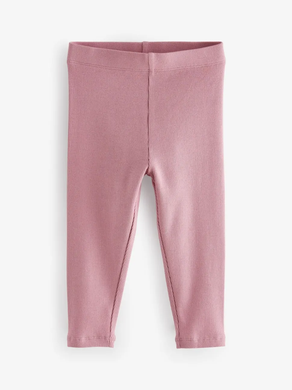 Pink Ribbed Leggings 5 Pack (3mths-7yrs)