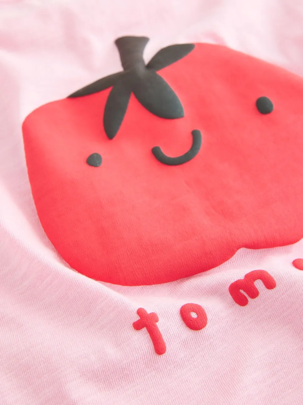 Pink Tomato Character Short Sleeve T-Shirt and Cycle Shorts Set (3mths-7yrs)