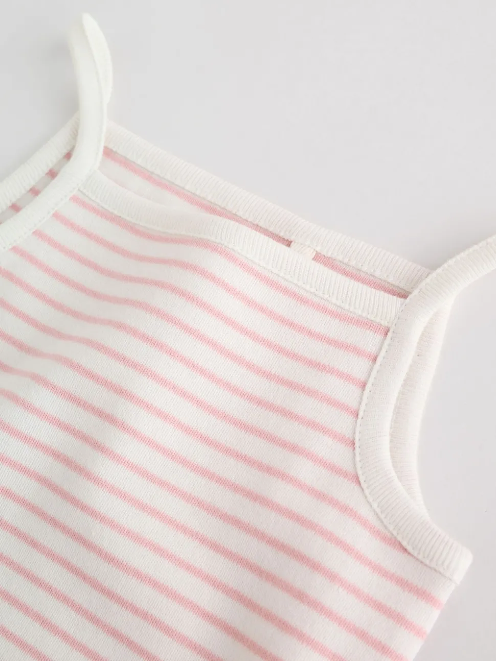 Pink Vest Baby Bodysuits 5 Pack
