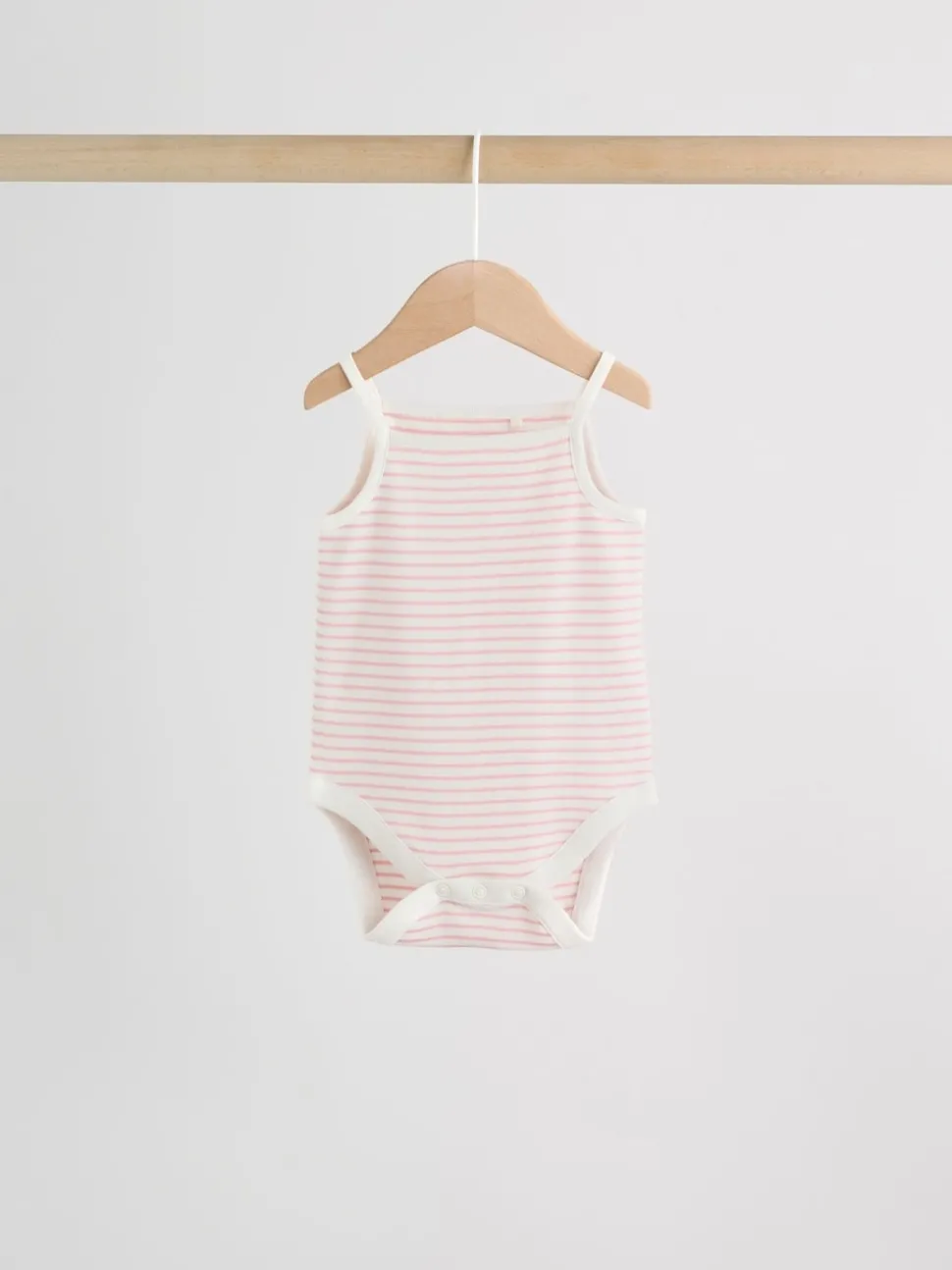 Pink Vest Baby Bodysuits 5 Pack