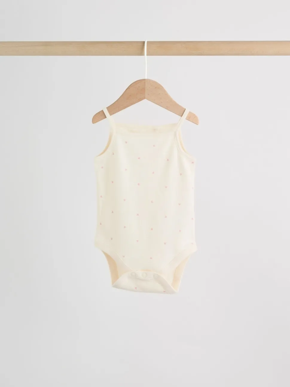 Pink Vest Baby Bodysuits 5 Pack