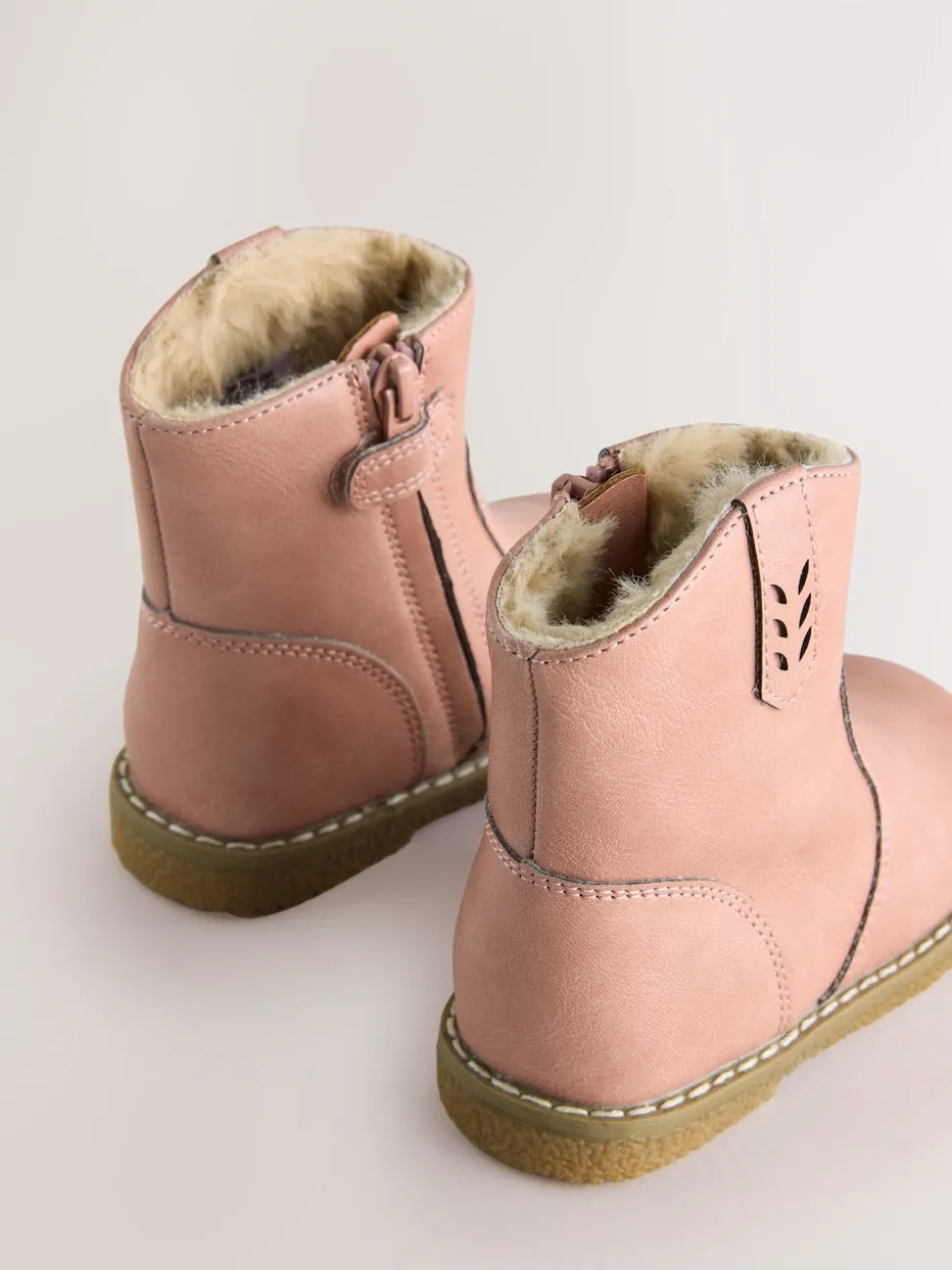 Pink Ankle Western Boots